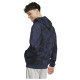 Adidas Ανδρική ζακέτα Future Icons 3-Stripes Full-Zip All Over Print Hoodie